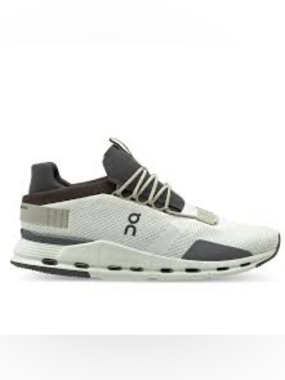 On Running Cloudnova White/Umber Running Shoes Women’s Size 11 Guc
